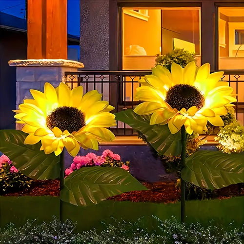 Sunshine Blooms™ - Outdoor Sunflower Solar Lights