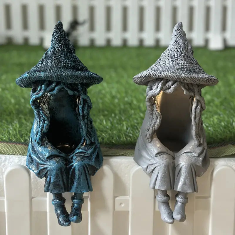 Mystic Witch™ - Solar-Powered Statue Light