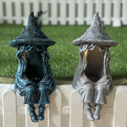 Mystic Witch™ - Solar-Powered Statue Light