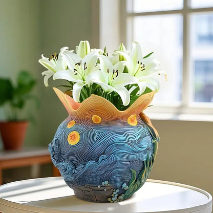 Starry Bloom™ – Van Gogh Vase
