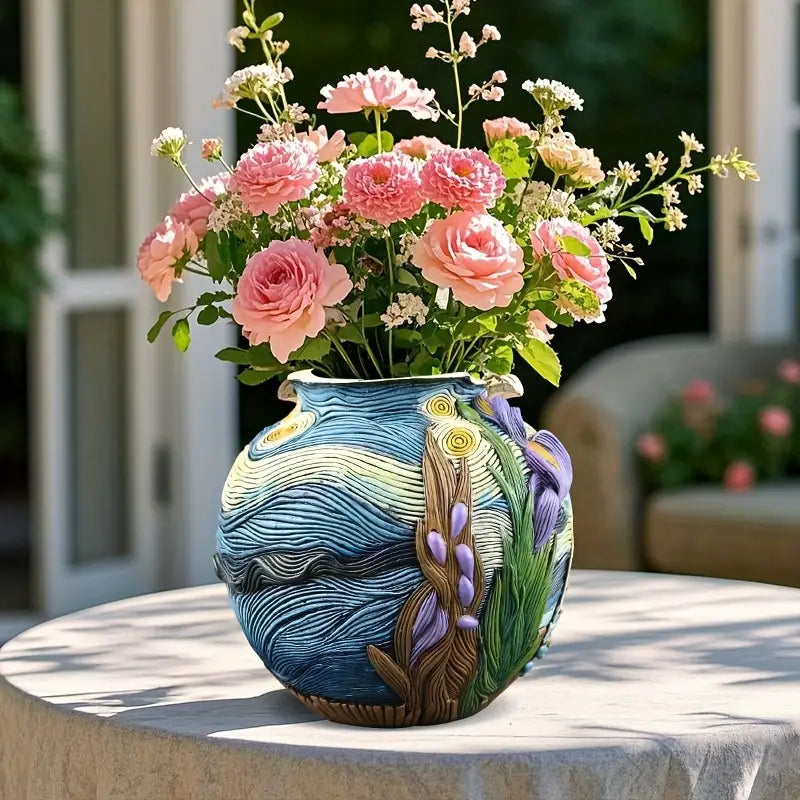 Starry Bloom™ – Van Gogh Vase
