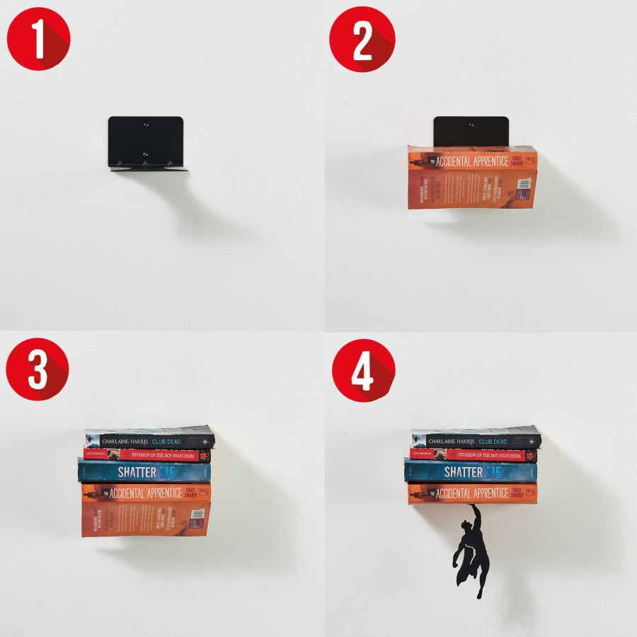 HeroHold™ - Superhero Bookshelf