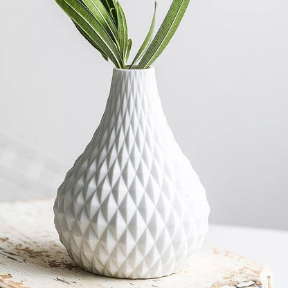 Raindrop Vases with Texture