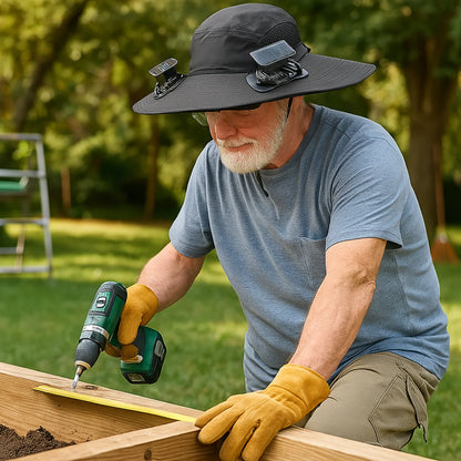 Trekker™ — Solar Cooling Hat