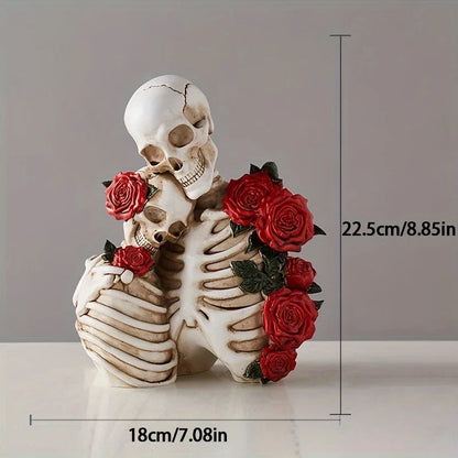 SkullMates™ - Vintage Elegant Gothic Skeleton Couple Figurine