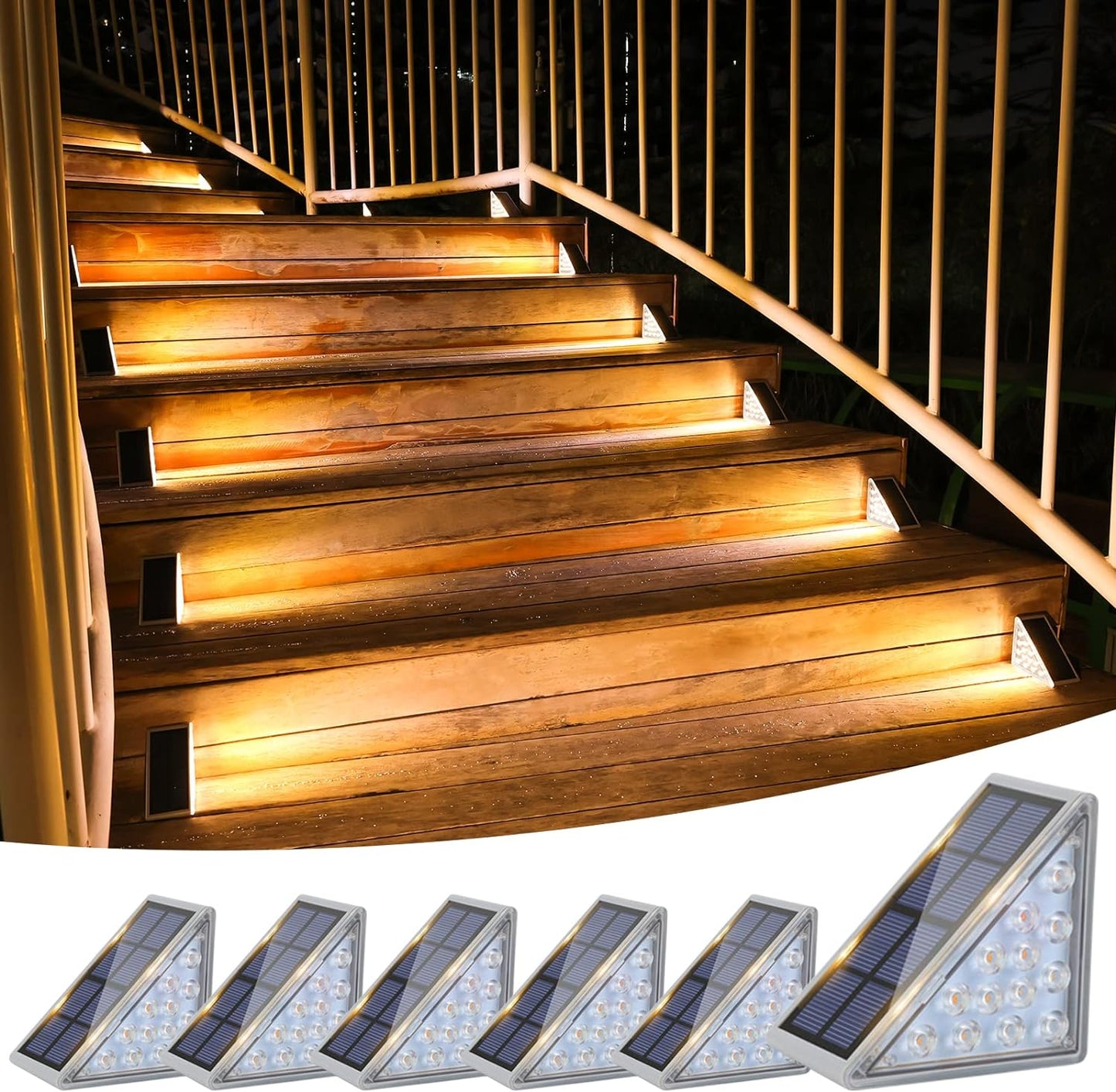 Outdoor Solar Step Lights