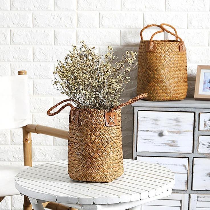 Textured Storage Bins with Grips
