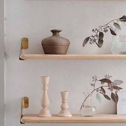 Wood Taper Candle Stands