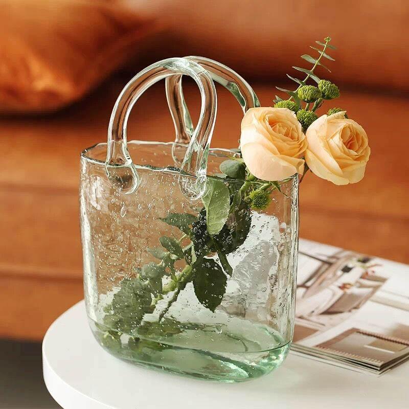 Bag Glass Vase