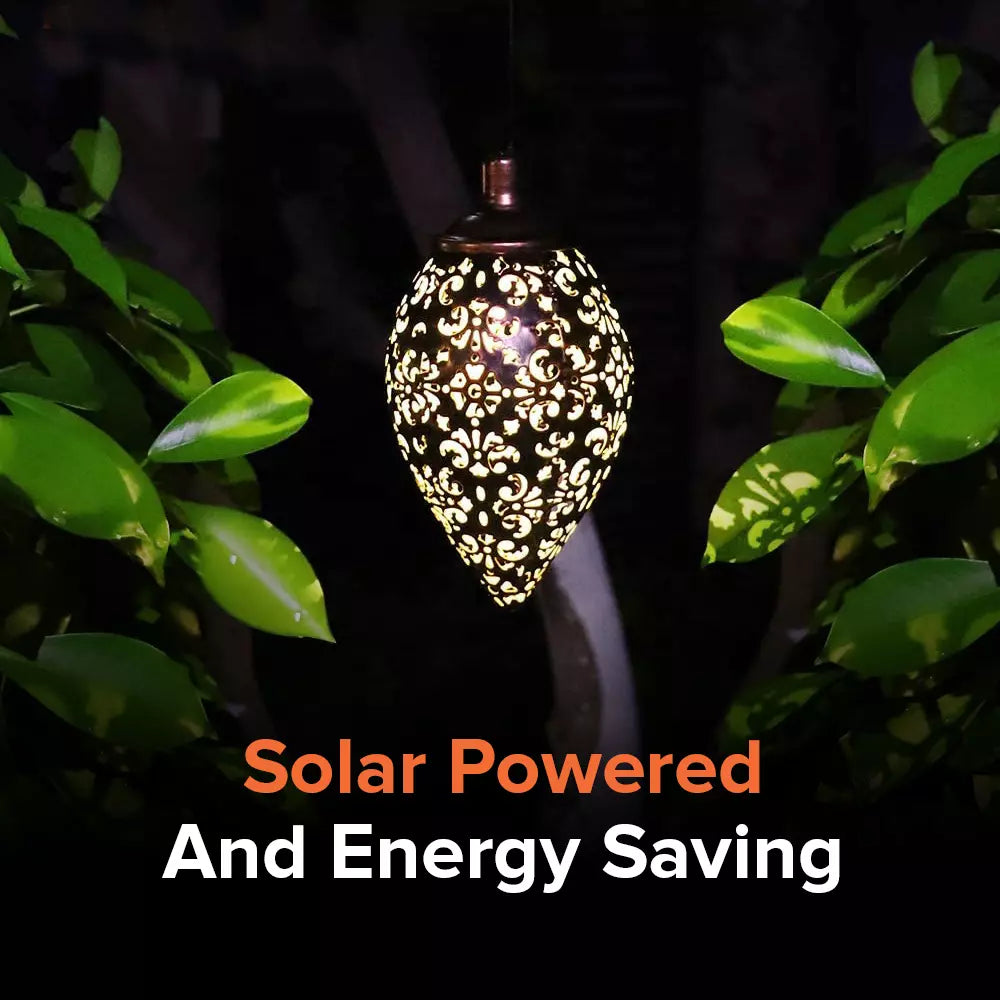 Moroccan Solar Garden Lantern