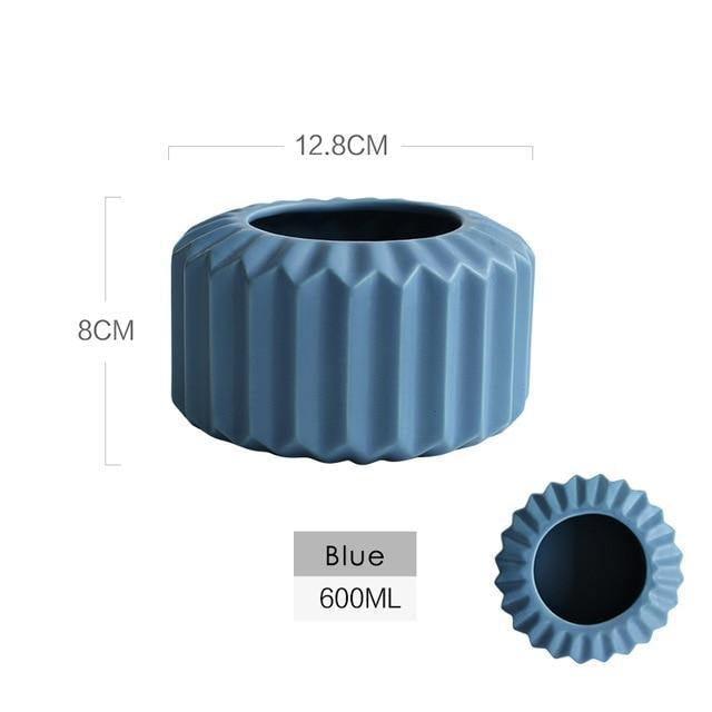 Sakura Grace Ceramic Vases