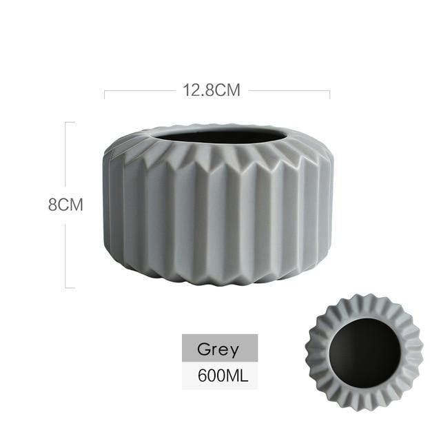 Sakura Grace Ceramic Vases