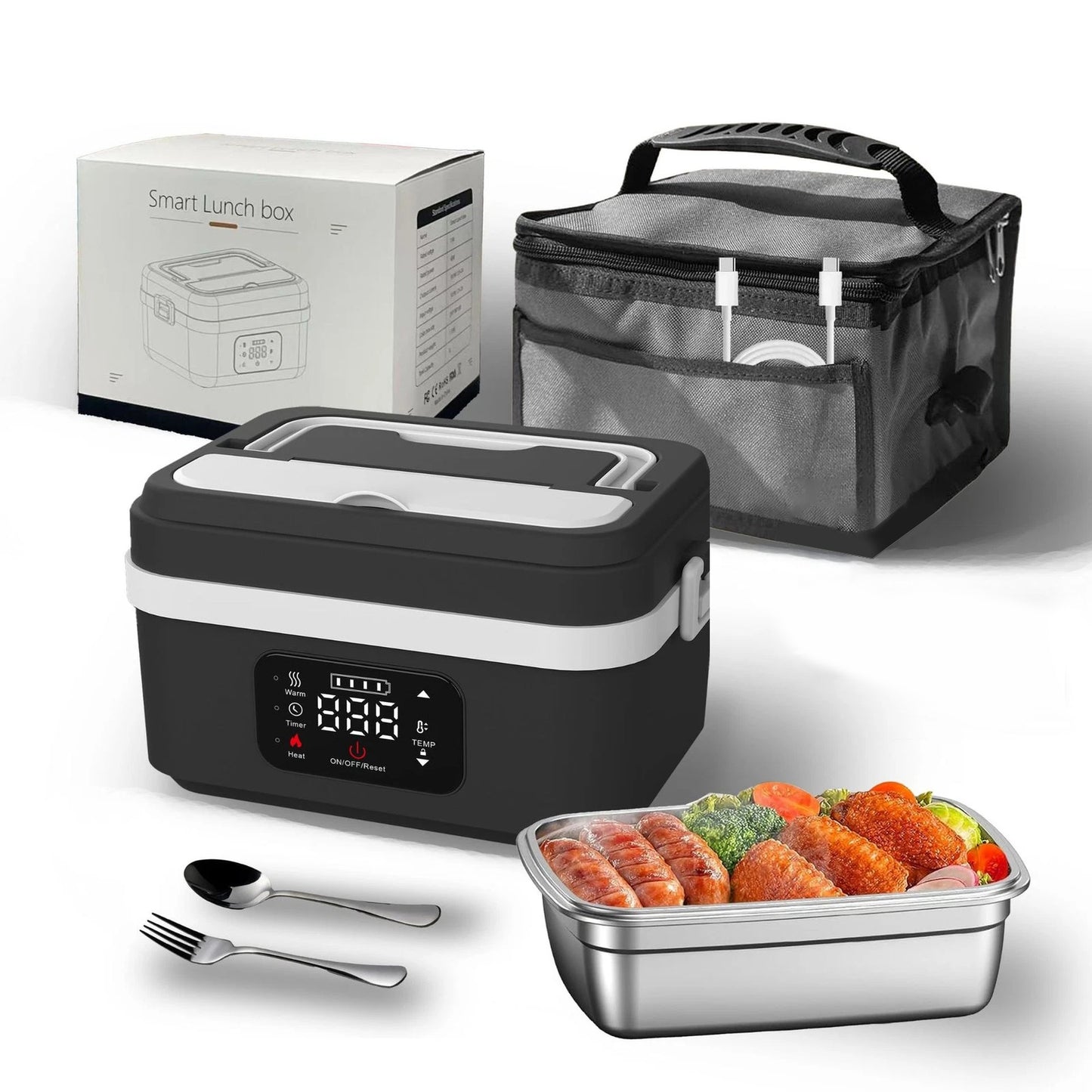 HeatMate Pro – Wireless Electric Heated Lunch Box