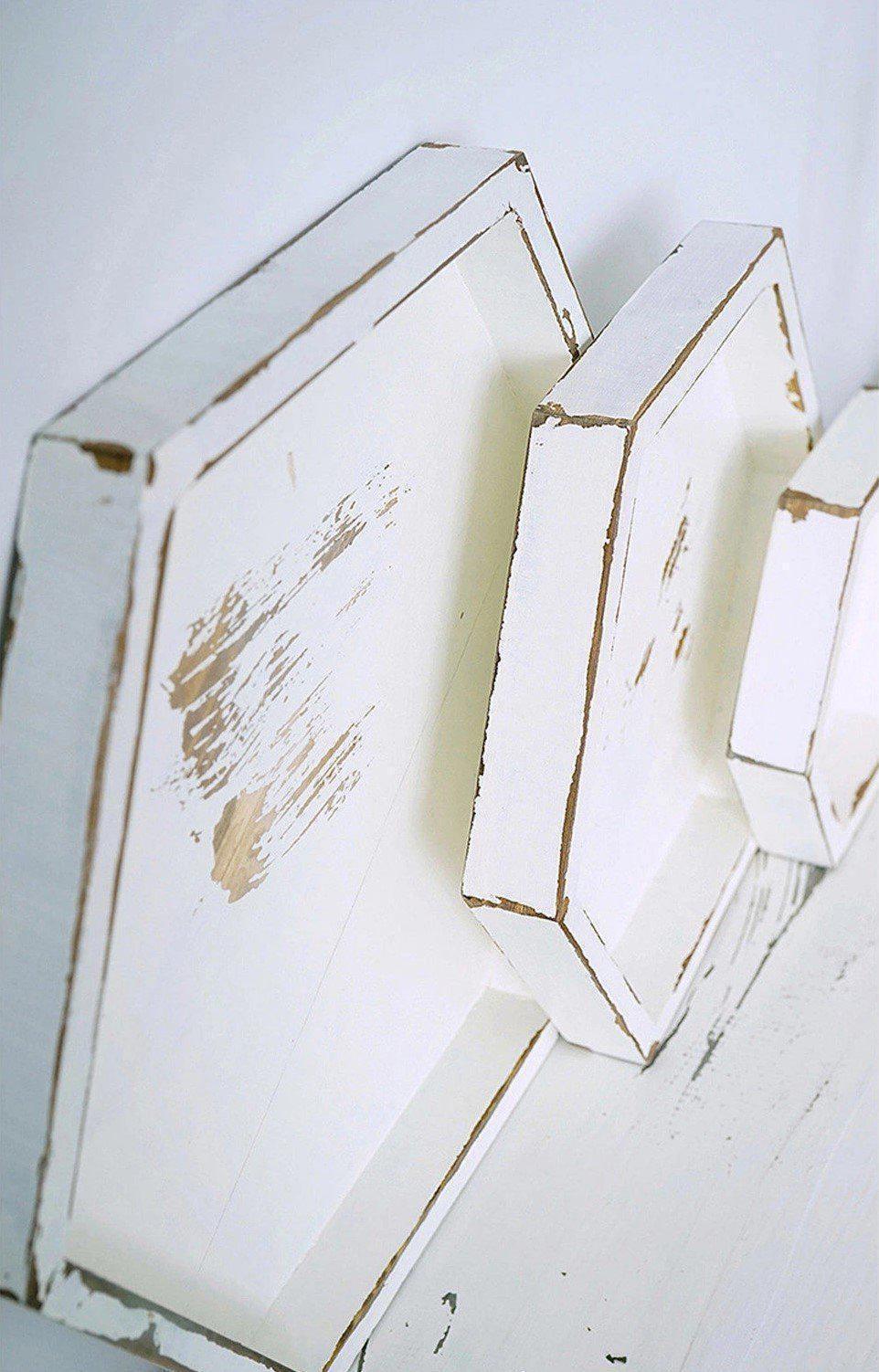 Rustic Wood Tray Set