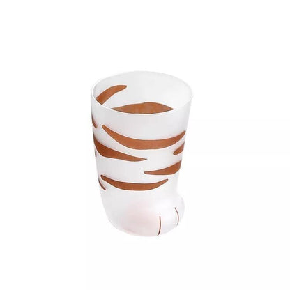 Feline Paw Glass Cups