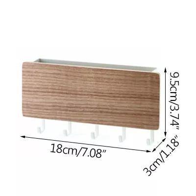 Wooden Key Hanger Wall Rack
