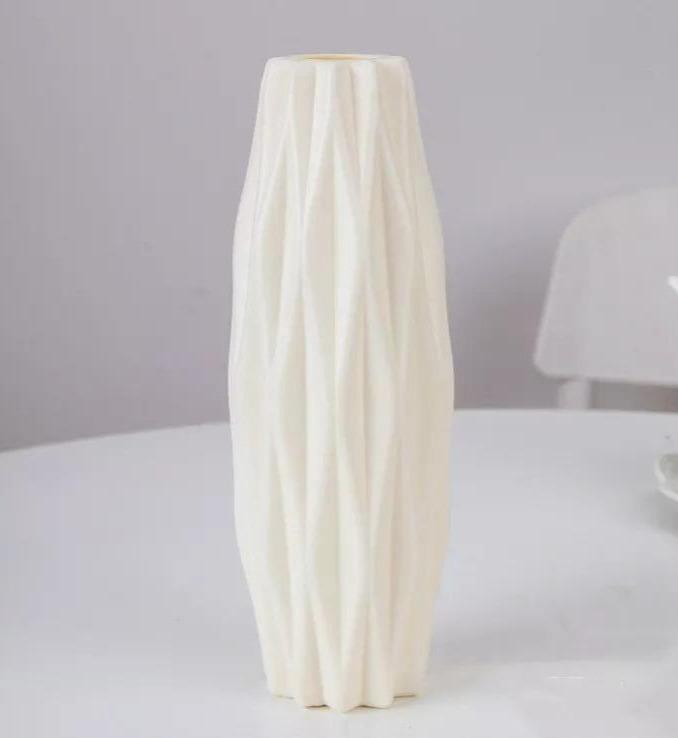 Angular Slim Floral Vase