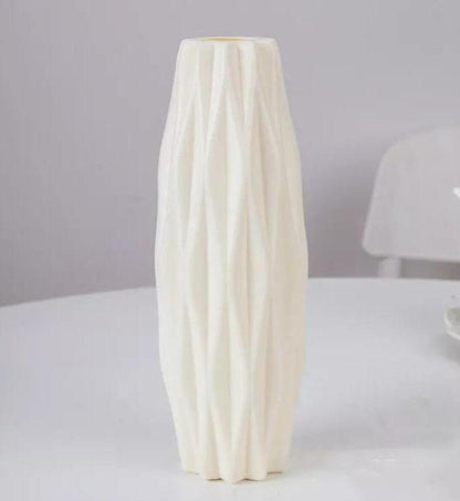 Angular Slim Floral Vase