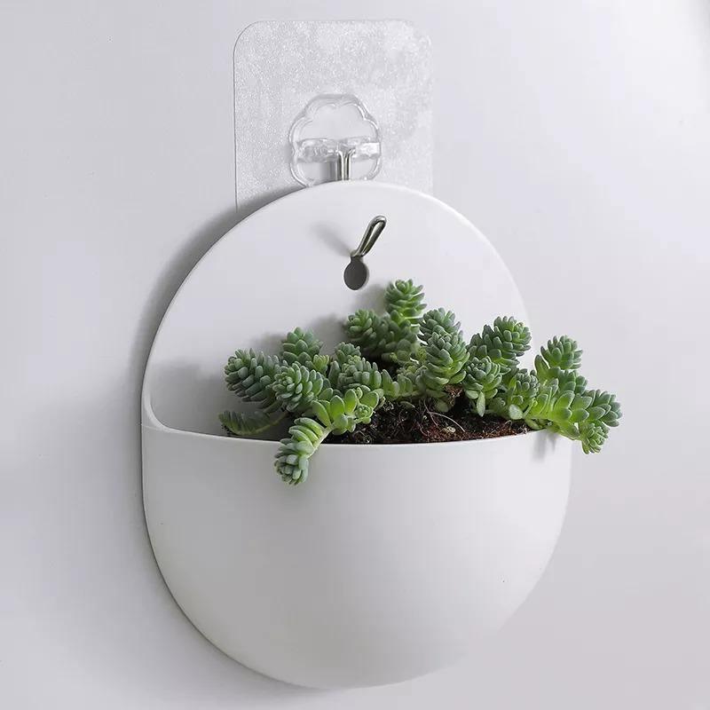 Angular Suspended Wall Planter
