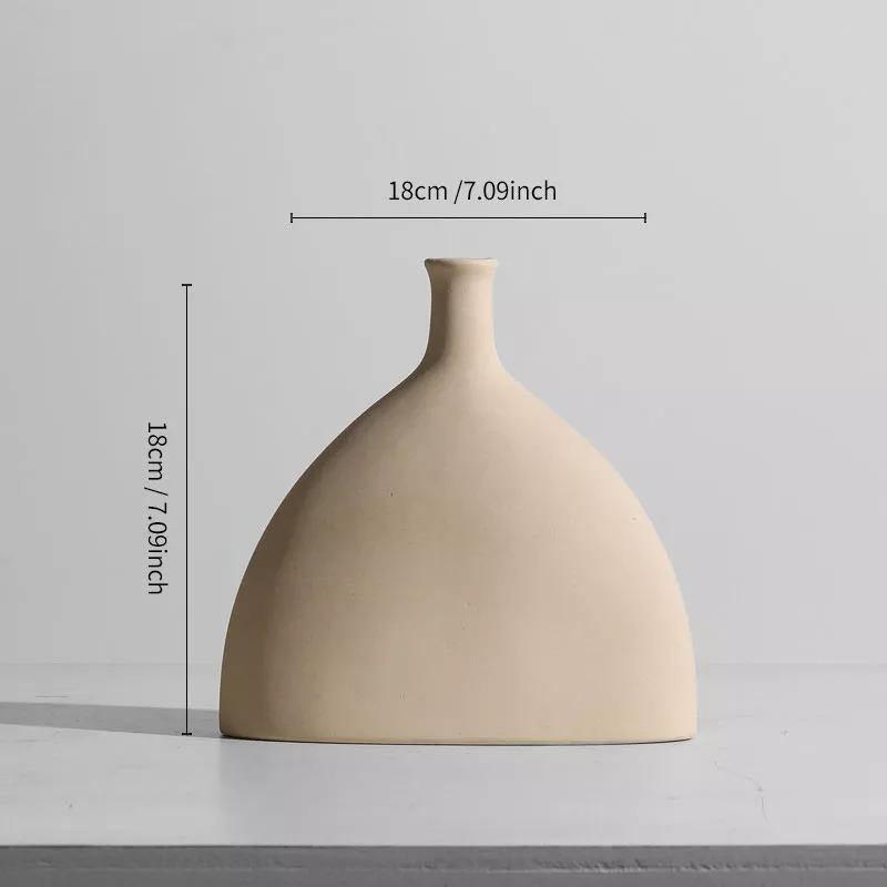 SereneStone™ - Contemporary Ceramic Vase Set