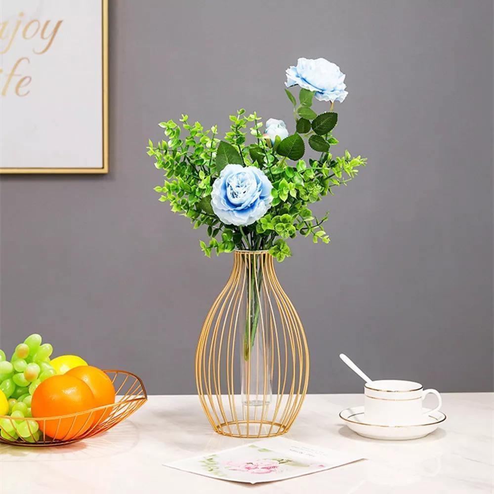 LumeGrid™ - Geometric Flower Vase