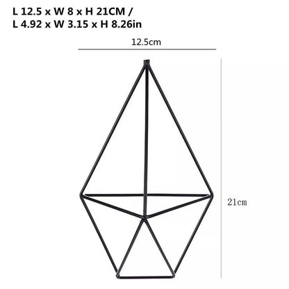 2-Piece Shape Wall-Mounted Air Plant Holders
