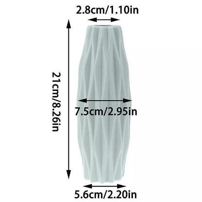 Angular Slim Floral Vase