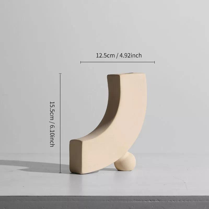 SereneStone™ - Contemporary Ceramic Vase Set