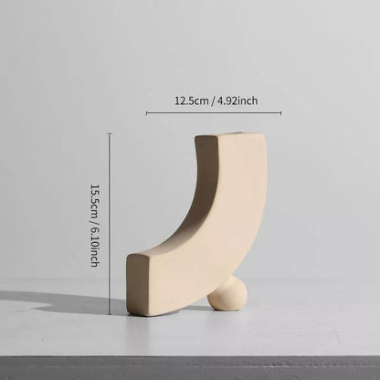 SereneStone™ - Contemporary Ceramic Vase Set