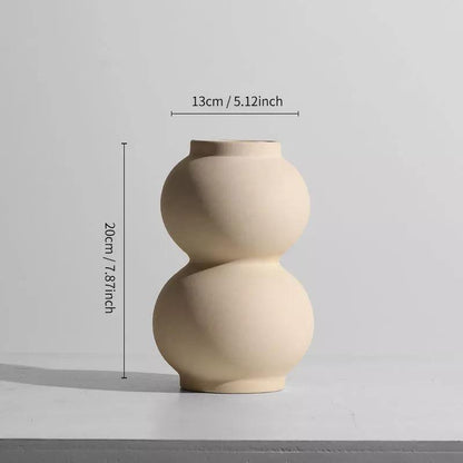 SereneStone™ - Contemporary Ceramic Vase Set
