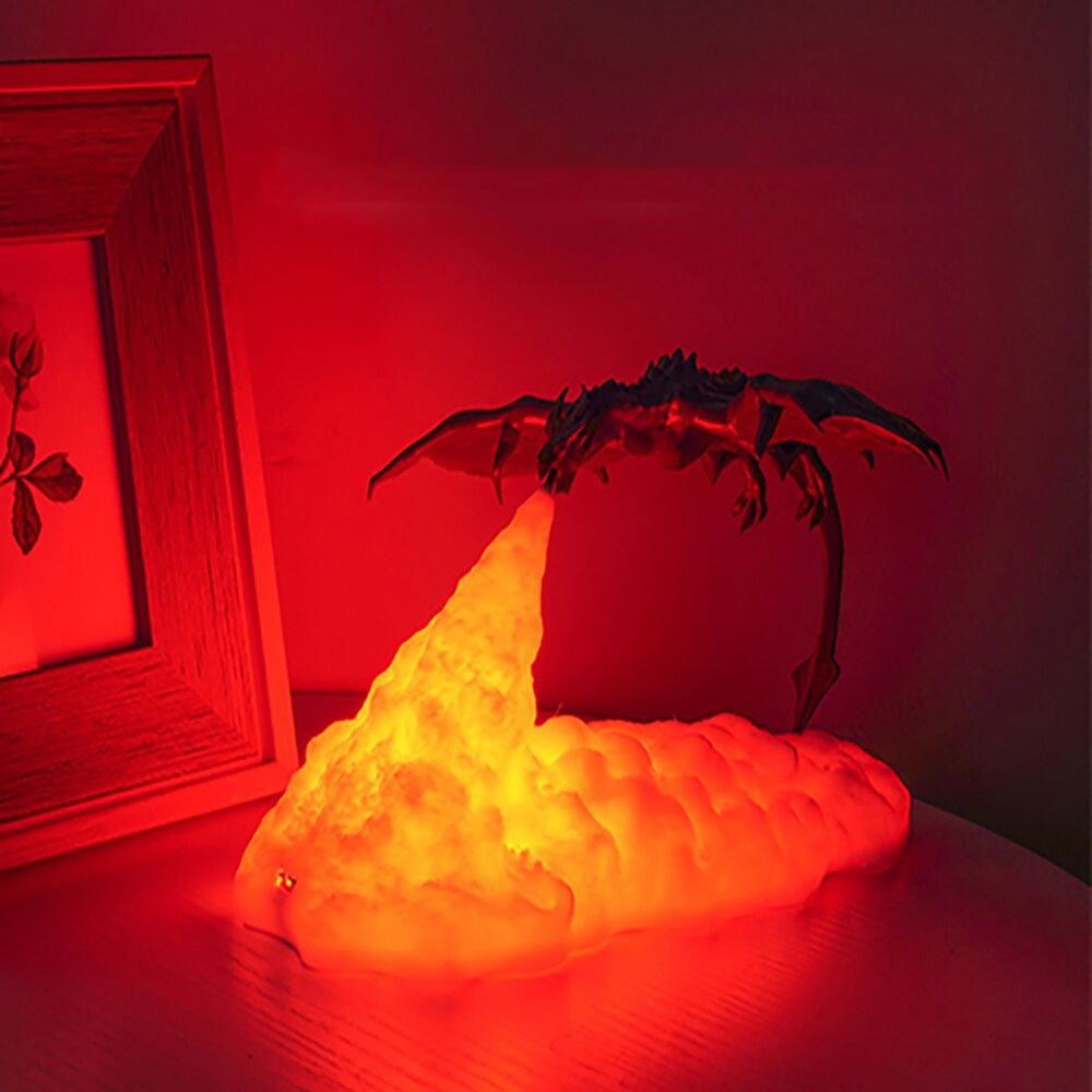 Inferno™ - Fire Breathing Drago Lamp