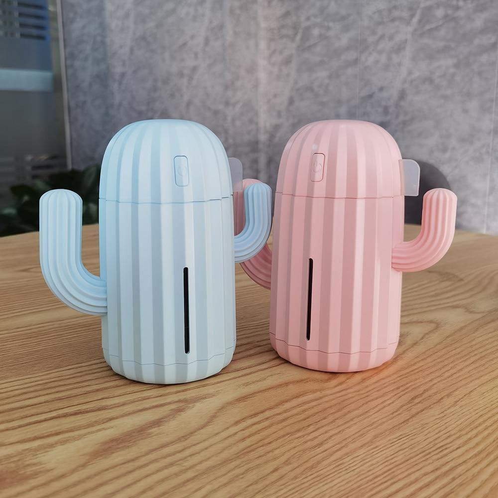 Compact Cactus LED USB Humidifier