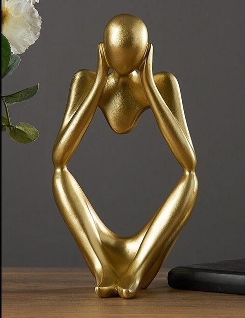 Mindful Abstract Statue