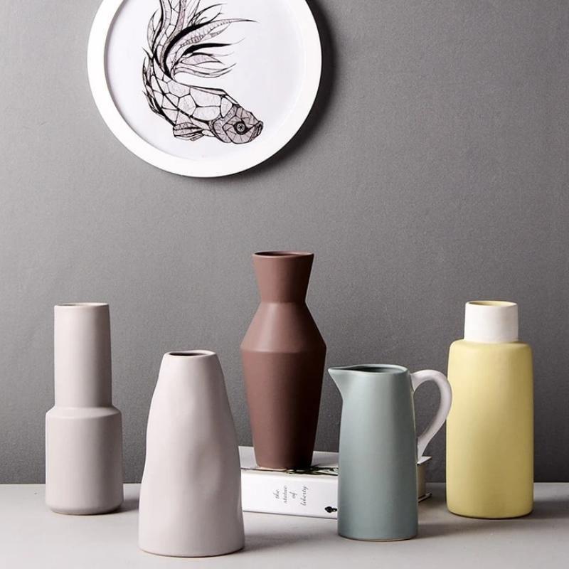 Gustav - Contemporary Matte Designer Vase