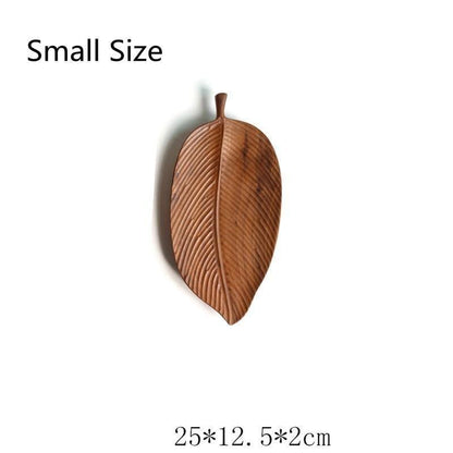 Leaf Wooden Serving Trays