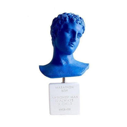 Azure David Sculpture