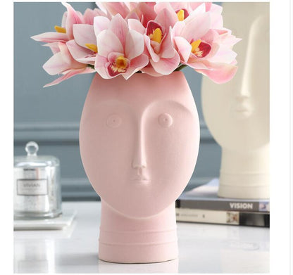 Monte - Ceramic Face Vases