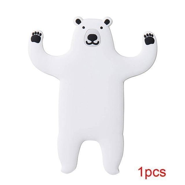 Adhesive Animal Hooks for Fridge and Wall