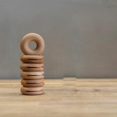 Wooden Bagel Clip