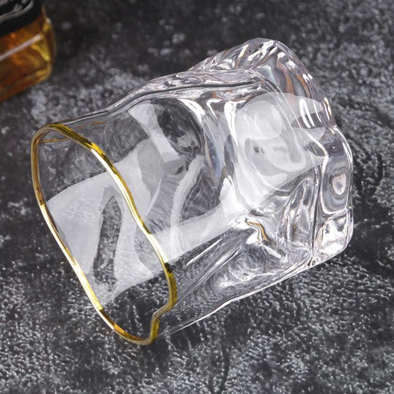Transform Texture Whiskey Glass Duo