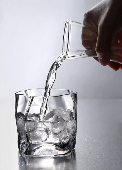 Transform Texture Whiskey Glass Duo