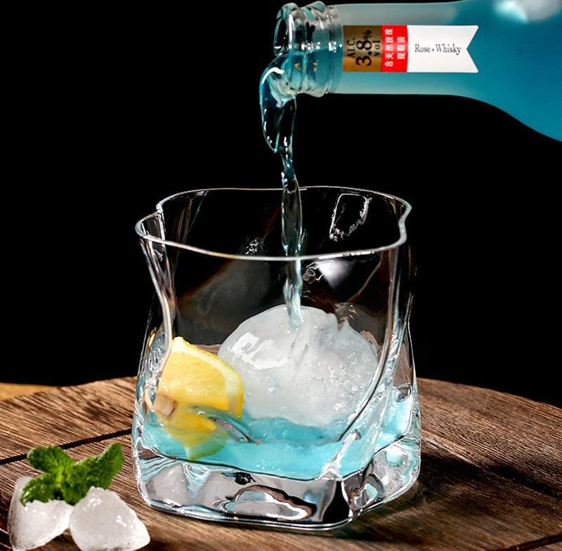 Transform Texture Whiskey Glass Duo