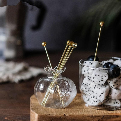 Pomegranate Glass Hydroponic Growth Vessel