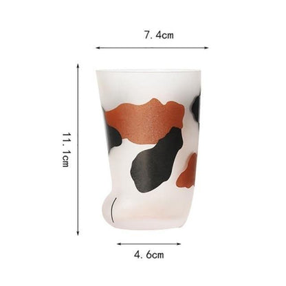 Feline Paw Glass Cups