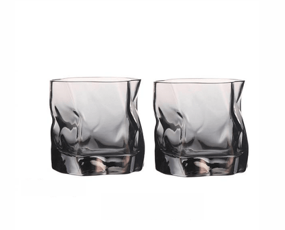Transform Texture Whiskey Glass Duo