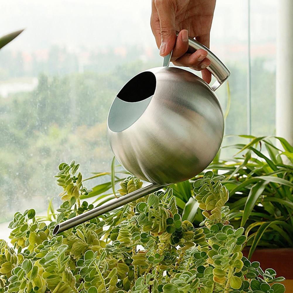 Round Flexible Stainless Steel Watering Can