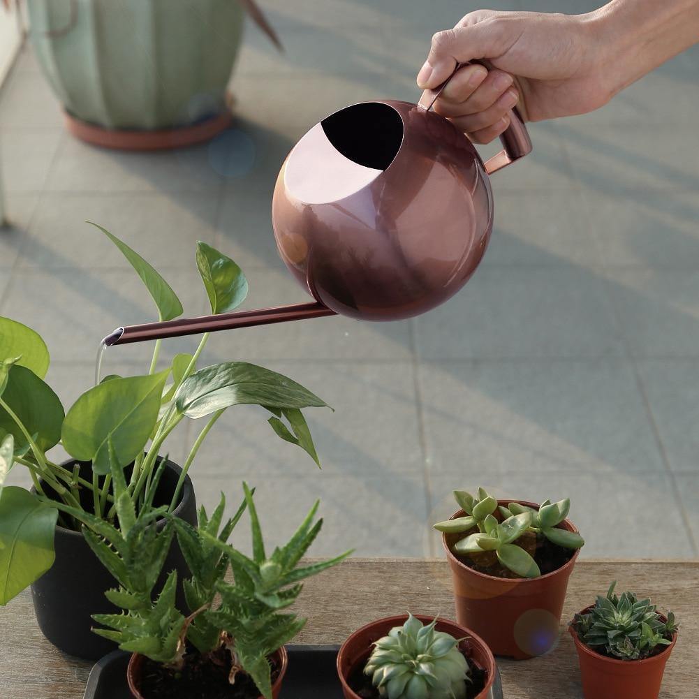 Round Flexible Stainless Steel Watering Can