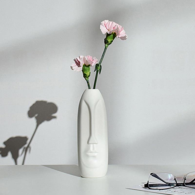 ElongaFace™ Ceramic Vase