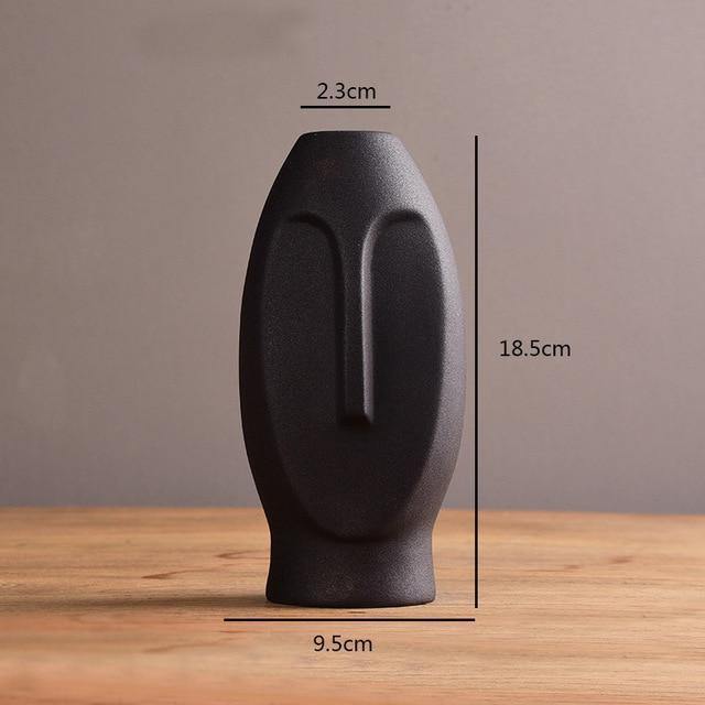 ElongaFace™ Ceramic Vase