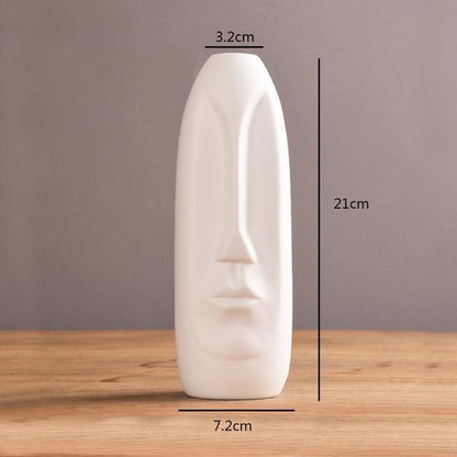 ElongaFace™ Ceramic Vase